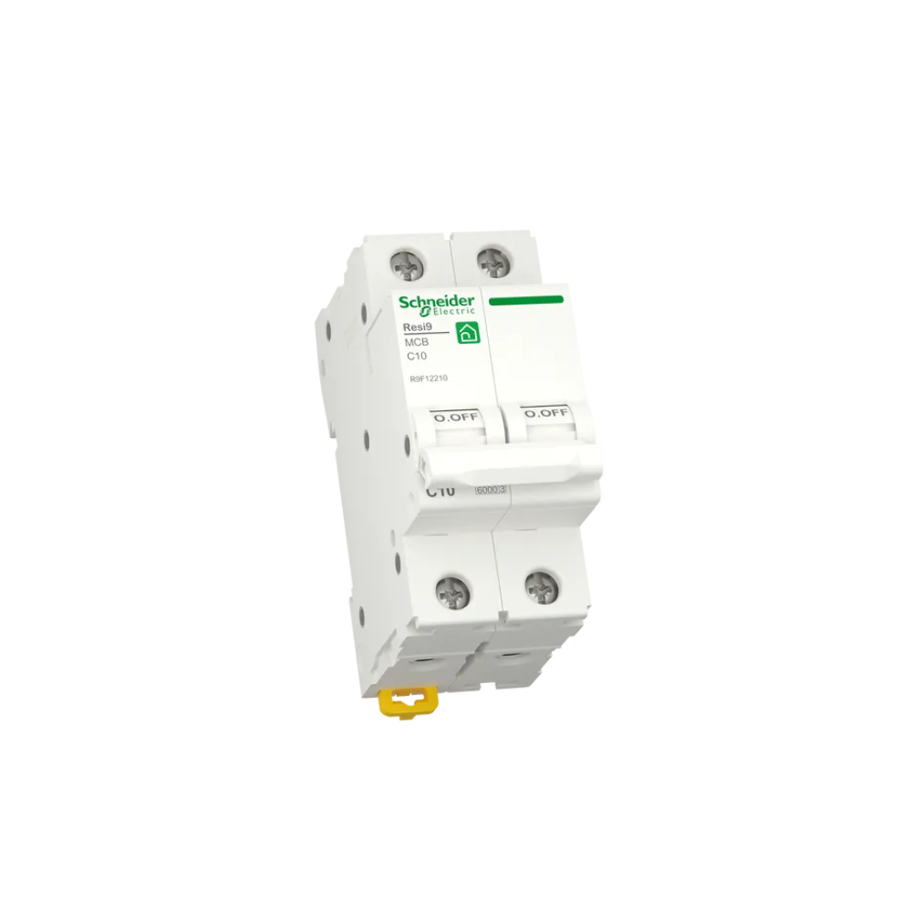 Автоматичний вимикач Schneider Electric RESI9 10 А, 2P, крива С, 6 кА