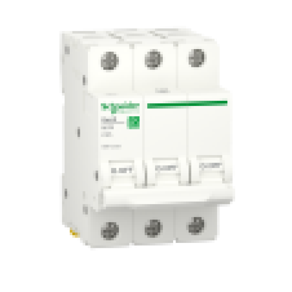 Автоматичний вимикач Schneider Electric RESI9 25 А, 3P, крива С, 6 кА